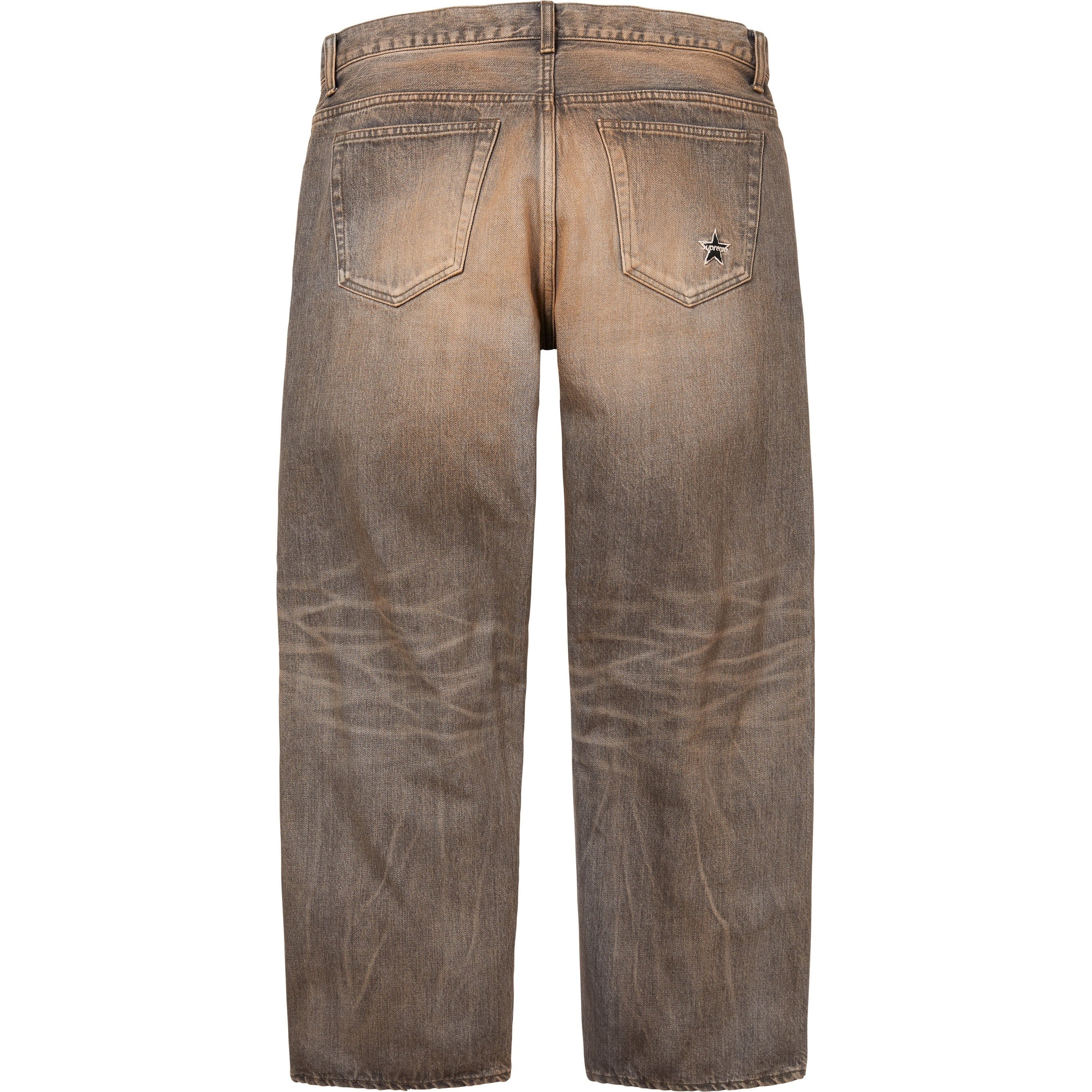 Distressed Loose Fit Selvedge Jean view 10